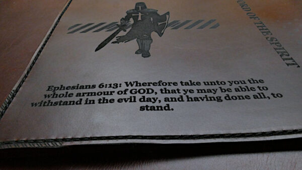 DESIGN YOUR OWN Leather BIBLE Cover - Classic Fit - Image 24