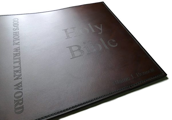 DESIGN YOUR OWN Leather BIBLE Cover - Classic Fit - Image 11