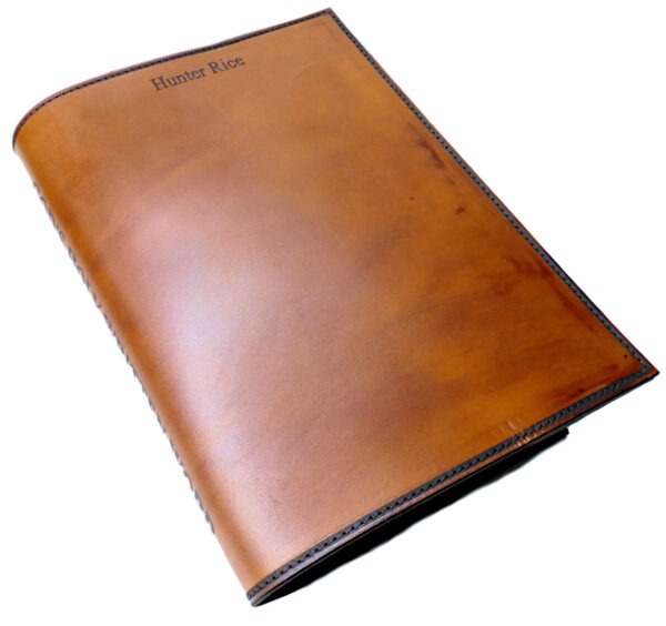 Tan Leather Custom BIBLE Cover