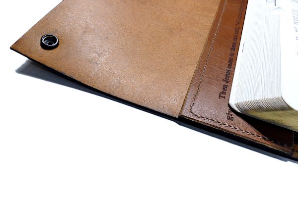 Custom Heavy Duty Leather BIBLE Cover