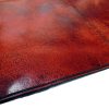 Leather BIBLE Cover Classic Water Buffalo Red