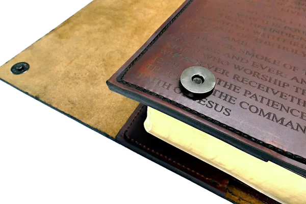 Leather BIBLE Cover Custom Size