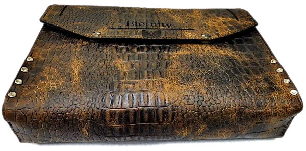 Real Leather Gator Embossed 1