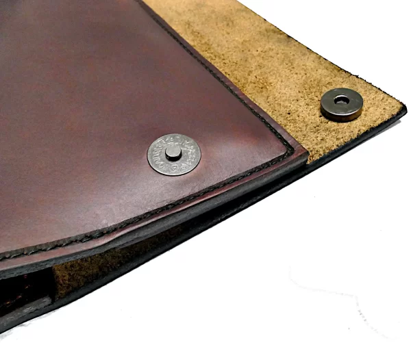 Traveler Pecan Brown Leather Custom BIBLE Cover