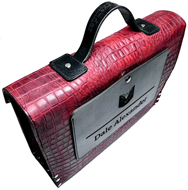 Royal Cases Alligator Embossed Red