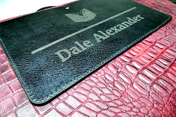 Royal Cases Alligator Embossed Red