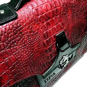 Royal Cases Alligator Embossed Red