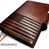 USA ENDURANCE Custom Leather BIBLE Cover