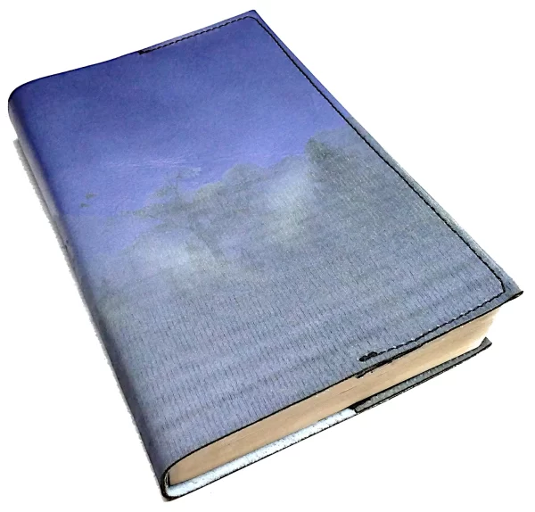 Design Your Own Blue Leather BIBLE Cover