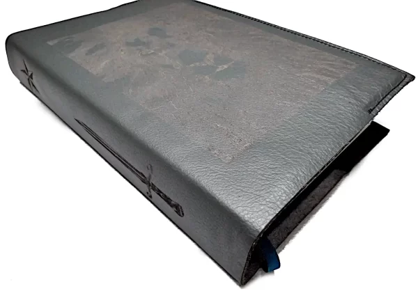 Thin Leather Wrap BIBLE Cover inside