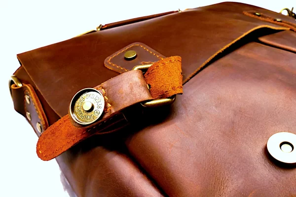 Messenger Leather Bag Crossbody Personalized 101