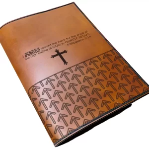 Press Forward High Calling Full Philippians 3:14 Custom BIBLE Cover