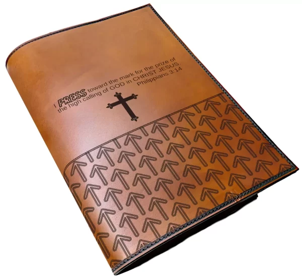 Press Forward High Calling Full Philippians 3:14 Custom BIBLE Cover