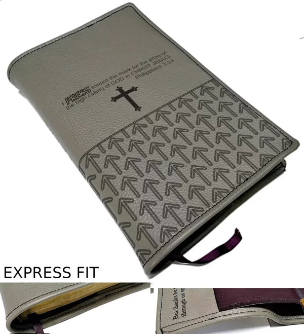 Press Forward High Calling Full Philippians 3:14 Custom BIBLE Cover EXPRESS