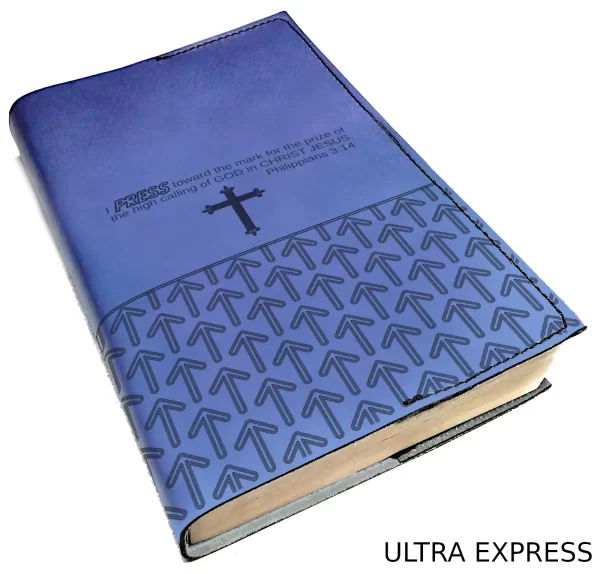 Press Forward High Calling Full Philippians 3:14 Custom BIBLE Cover ULTRA EXPRESS