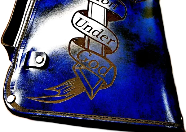 One Nation Under GOD Custom BIBLE Cover Blue