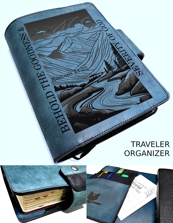 Behold The Goodness Of GOD Mountain Scene Traveler Organizer