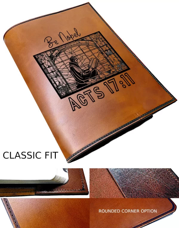 Custom BIBLE Cover Classic Be Nobel