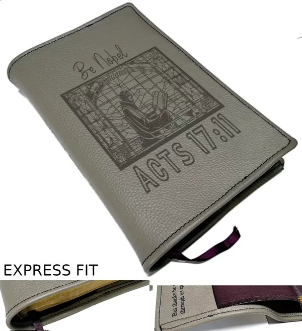 Custom BIBLE Cover Express Be Nobel