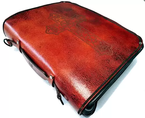 Custom Cover Red Buffalo With Zipper