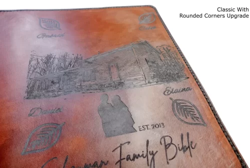 Custom FAMILY BIBLE Large Size