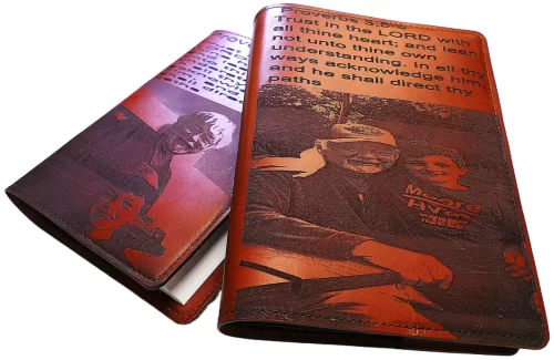Custom Leather Cover With Photos