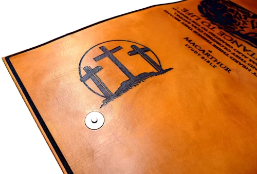 KM TRAVELER Tuff Tan Back Of Custom Cover
