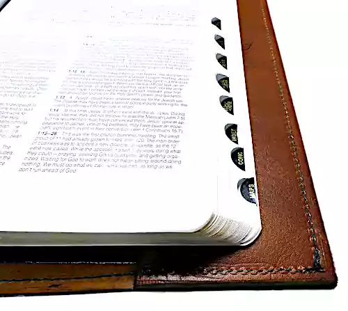 Personalized Leather BIBLE Covers