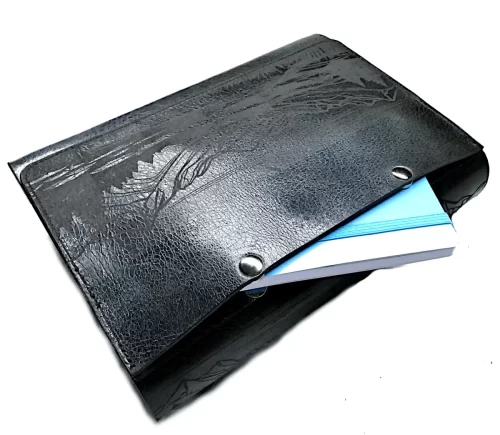 Strong Security Custom Cover Pocket and Pen Holders Back Pocket