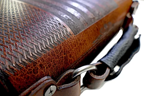 Survivor BIBLE Cover High Grade Water Buffalo Padded Handle